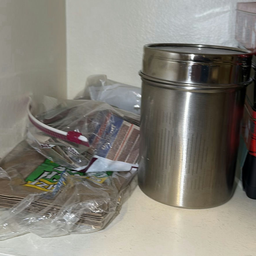 Assorted Kitchen Containers, Pyrex Serving Pitcher, and Fire Extinguisher Spray - image 4 of 7