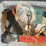 Assorted Reusable Tote Bags and Fabric Straps - thumbnail 4 of 4