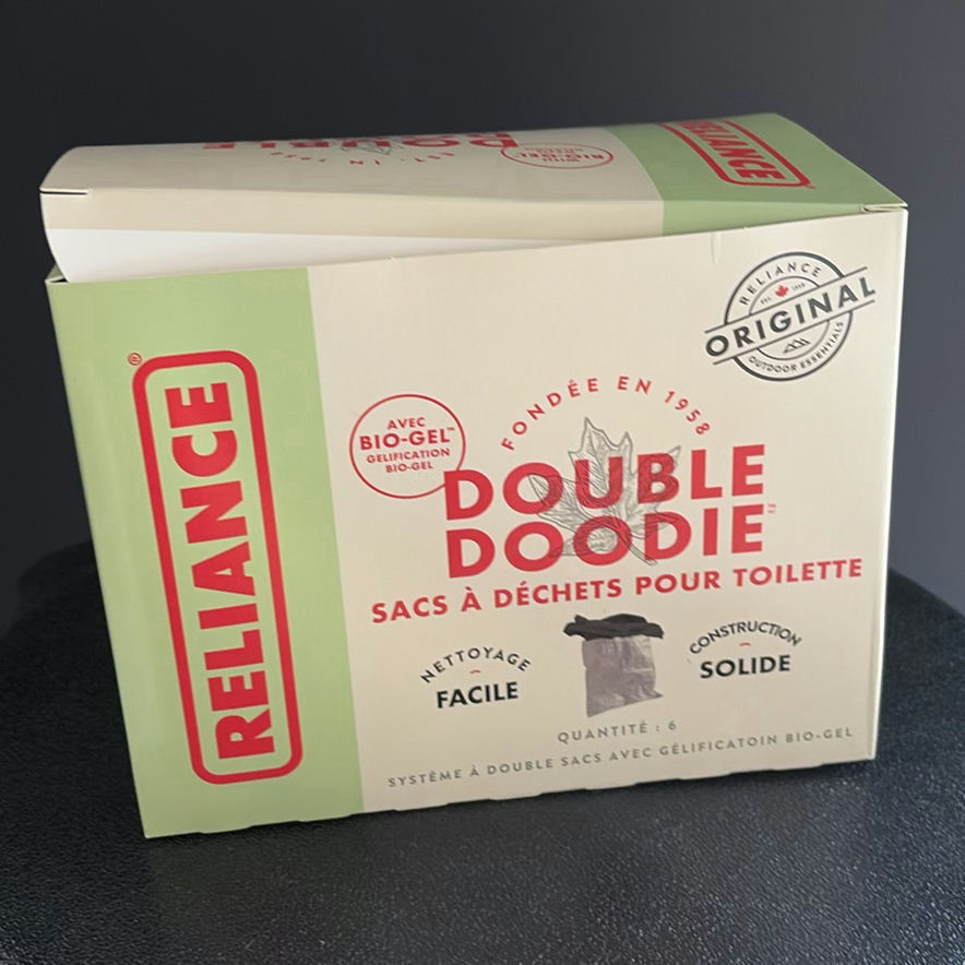 Reliance Luggable Loo Portable Toilet with Double Doodie Waste Bags - image 2 of 4