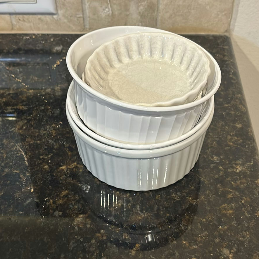 Glass Soufflé Dish, Ceramic Bowls and Ramekins with Kitchen Tools - image 12 of 14
