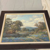 Two Framed Landscape Art Prints by Larry Dyke - thumbnail 2 of 5