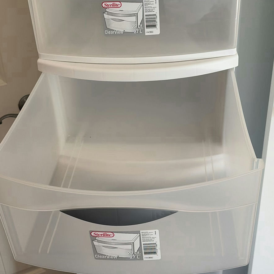 Sterilite ClearView 7-Drawer Plastic Storage Tower - image 3 of 4