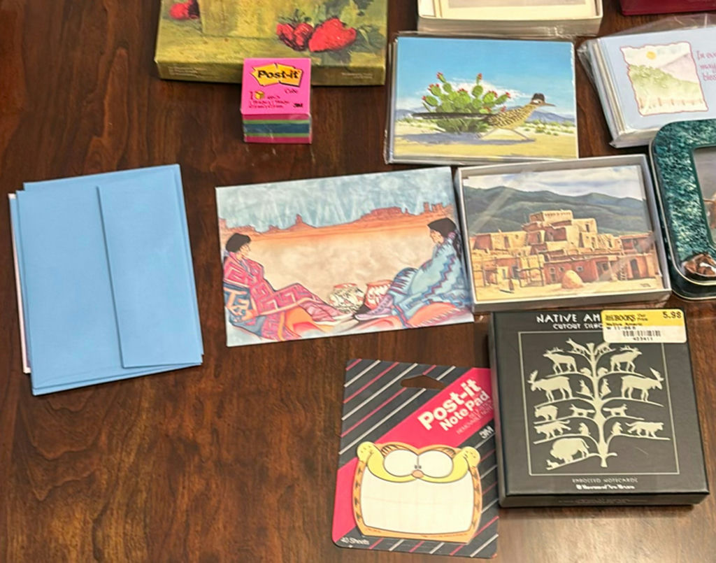Assorted Greeting Cards, Note Cards, and Stationery Supplies - image 5 of 6