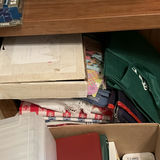 Assorted storage boxes and organizing containers - thumbnail 6 of 7