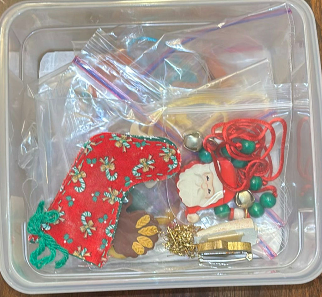 Assorted Christmas Ornaments and Small Carved Animal Figurines - image 1 of 10