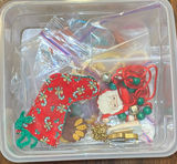 Assorted Christmas Ornaments and Small Carved Animal Figurines - thumbnail 1 of 10