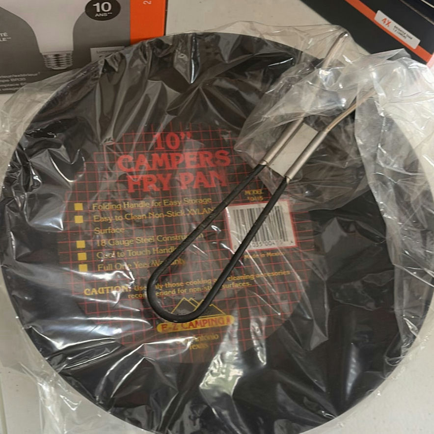 Moen Grab Bars, Coleman Personal 8 Cooler, Solar LED Lantern, Light Bulb, and 10-Inch Fry Pan - image 4 of 6