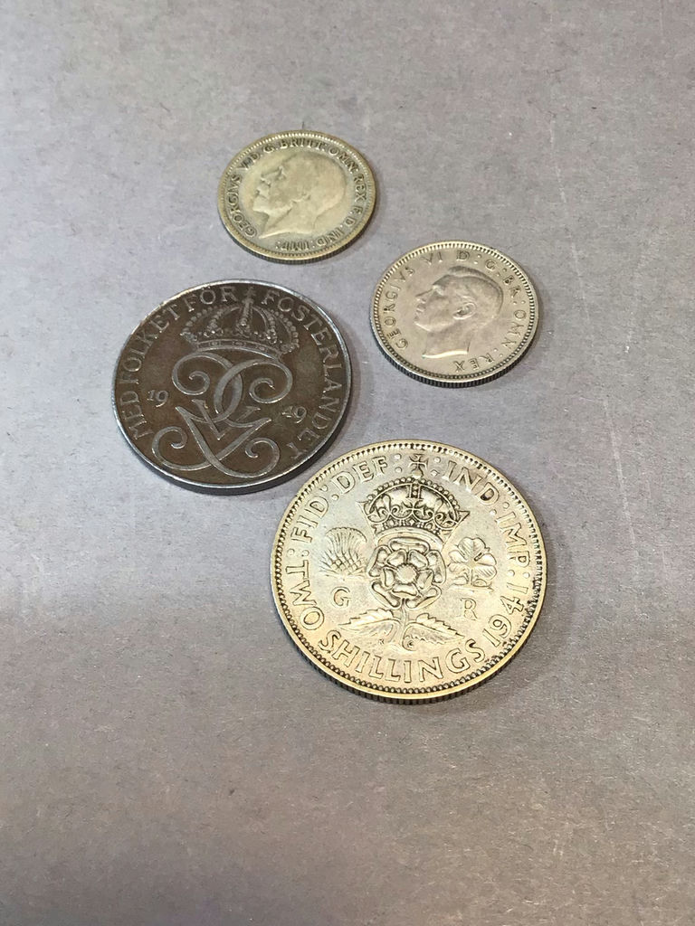 U.S. & Foreign Coins For Collectors (90/8dwt, 50/9dwt, 40/14+dwt) - image 4 of 10