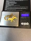 Antique 14K Yellow Gold Horse Pins (5+dwt) - thumbnail 9 of 10