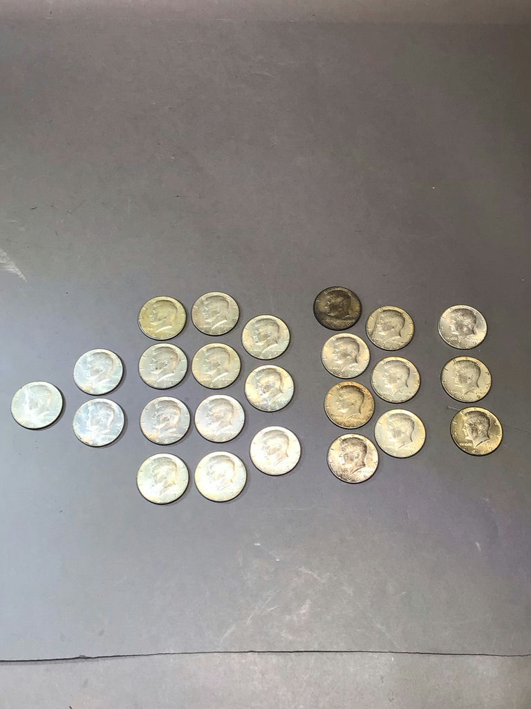 U.S. JFK Half Dollars 1965 - 1969 (177+dwt) - image 2 of 14