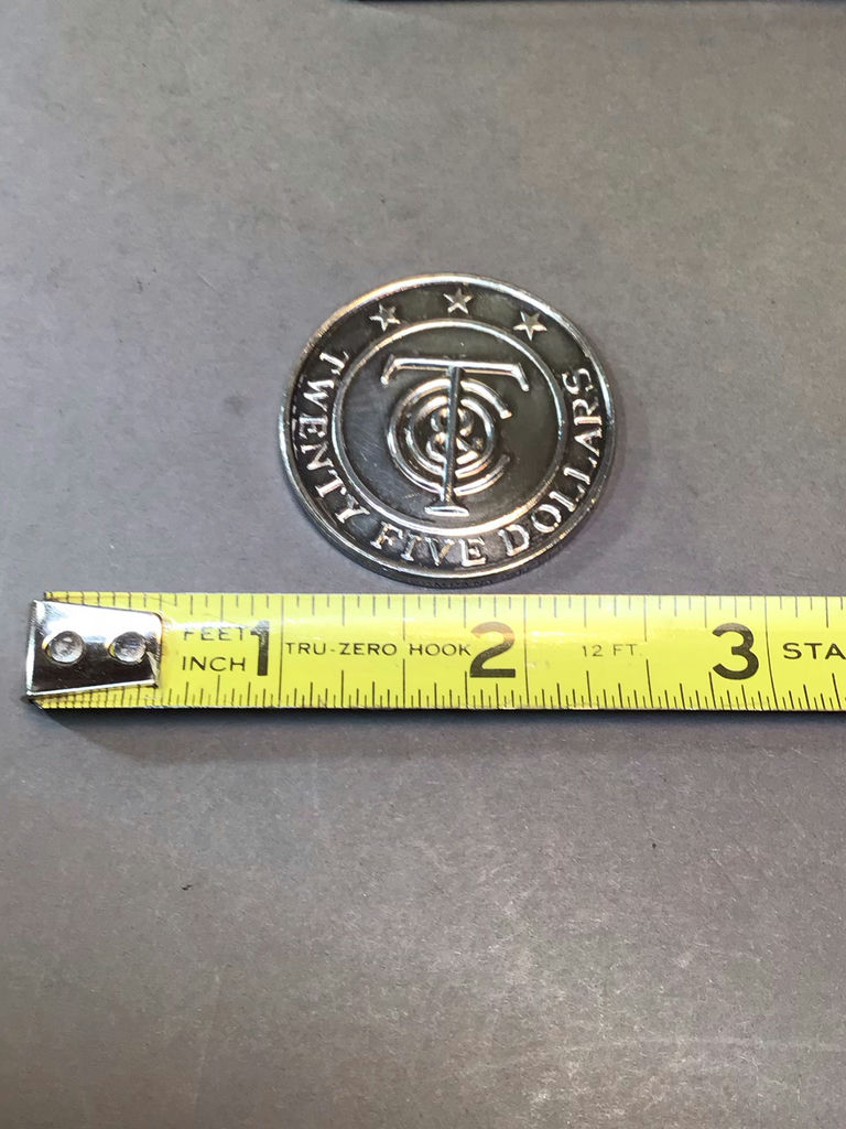 Tiffany & Co. Tiffany Money Sterling Coin (17+dwt) - image 7 of 8