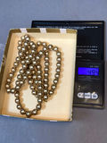 14K Double Strand Bead Necklace (49+dwt) - thumbnail 5 of 5