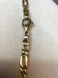 14K Yellow Gold & Jade Necklace (19+dwt) - thumbnail 7 of 9