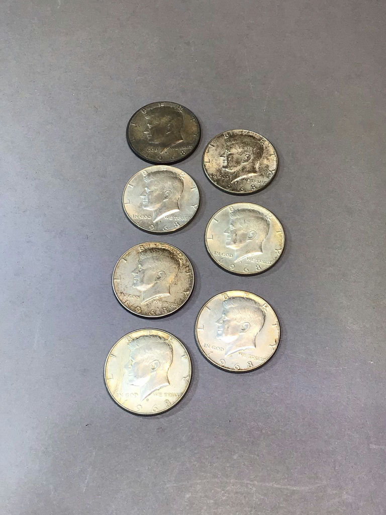 U.S. JFK Half Dollars 1965 - 1969 (177+dwt) - image 9 of 14