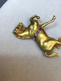 Antique 14K Yellow Gold Horse Pins (5+dwt) - thumbnail 3 of 10