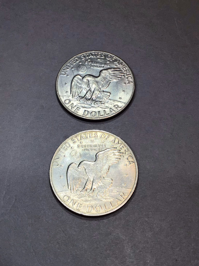 U.S. Eisenhower Silver Dollar (43+dwt) - image 3 of 6