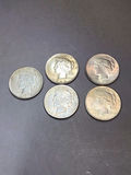 U.S. Silver Peace Dollar (85+dwt) - thumbnail 1 of 7