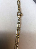 14K Yellow Gold & Jade Necklace (19+dwt) - thumbnail 8 of 9
