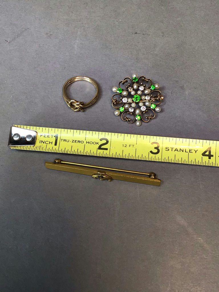 Vintage 14K Gold & Plate Jewelry (4+dwt) - image 10 of 13