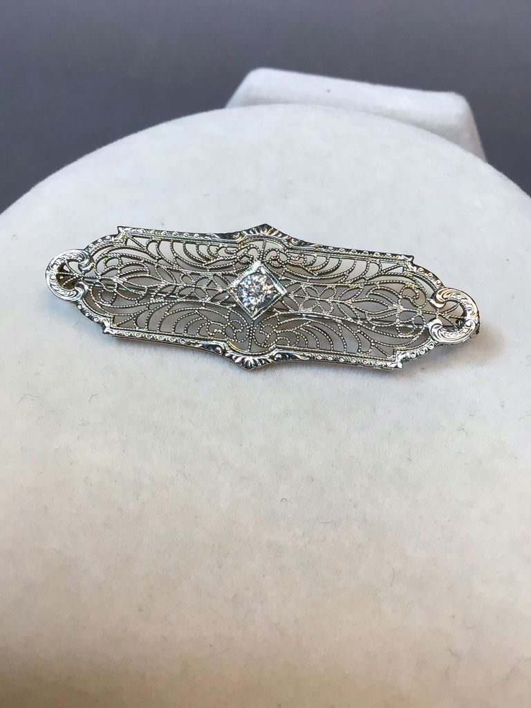 Antique 14K Brooches (3+dwt) - image 2 of 12