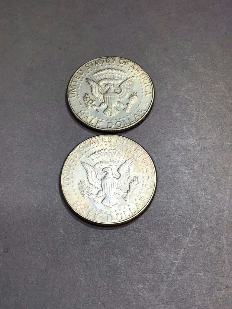 U.S. JFK Silver Half Dollars (90/8dwt, 40/29dwt) - image 6 of 9