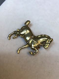 Antique 14K Yellow Gold Horse Pins (5+dwt) - thumbnail 5 of 10