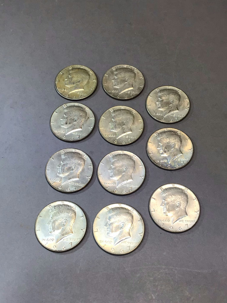 U.S. JFK Half Dollars 1965 - 1969 (177+dwt) - image 7 of 14