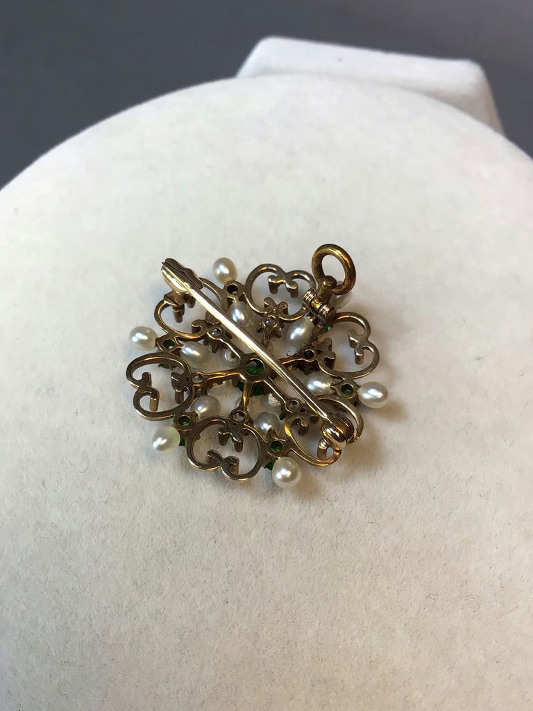 Vintage 14K Gold & Plate Jewelry (4+dwt) - image 3 of 13