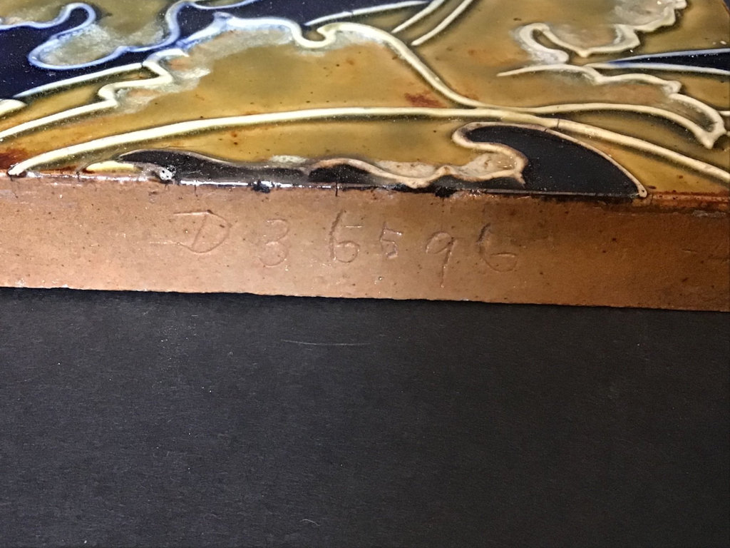 Doulton Antique Fireplace Tile - image 4 of 7