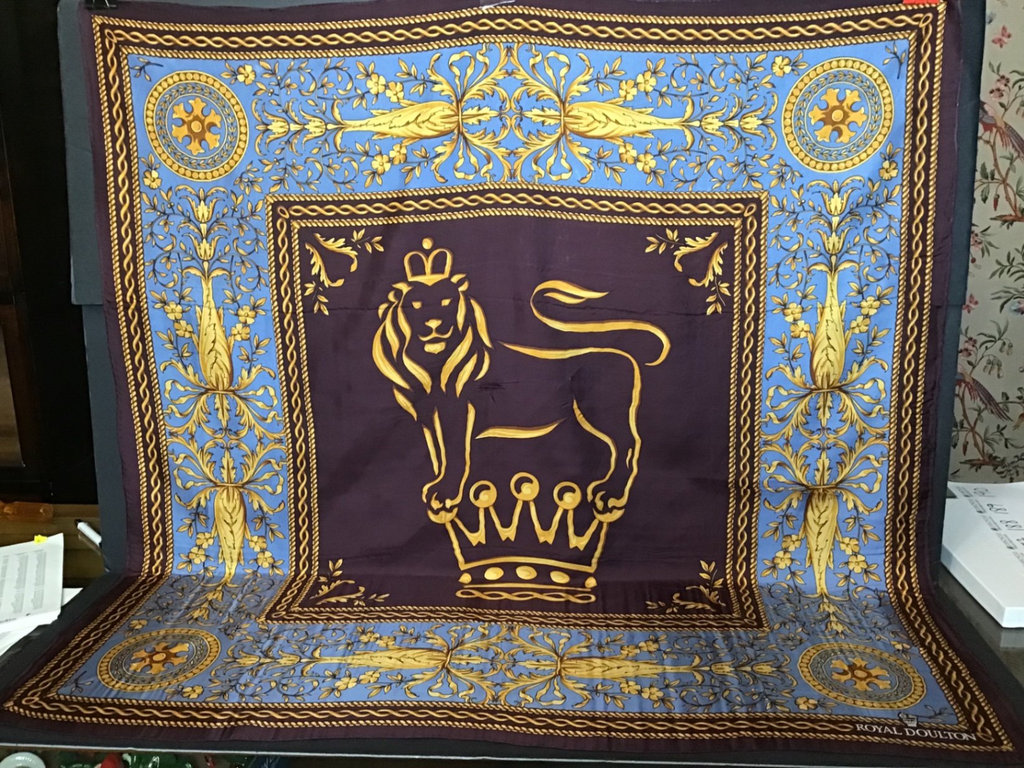 Royal Doulton Silk Scarf - image 1 of 5