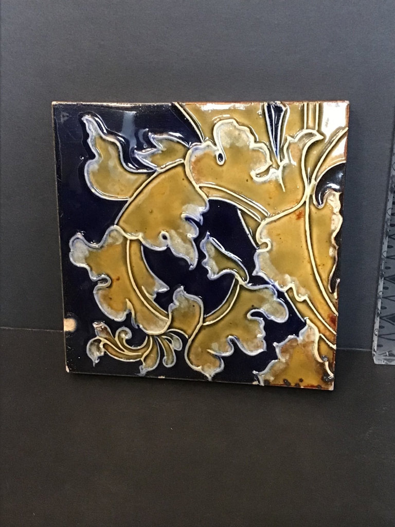 Doulton Antique Fireplace Tile - image 1 of 7