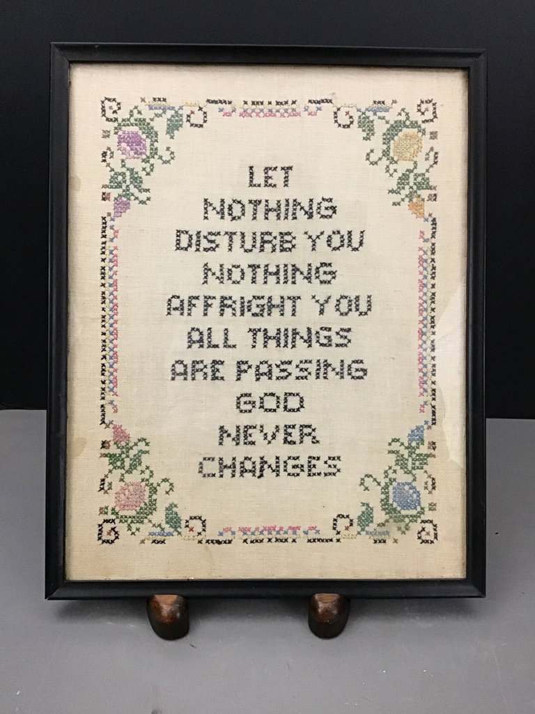 Vintage Framed Samplers - image 2 of 7