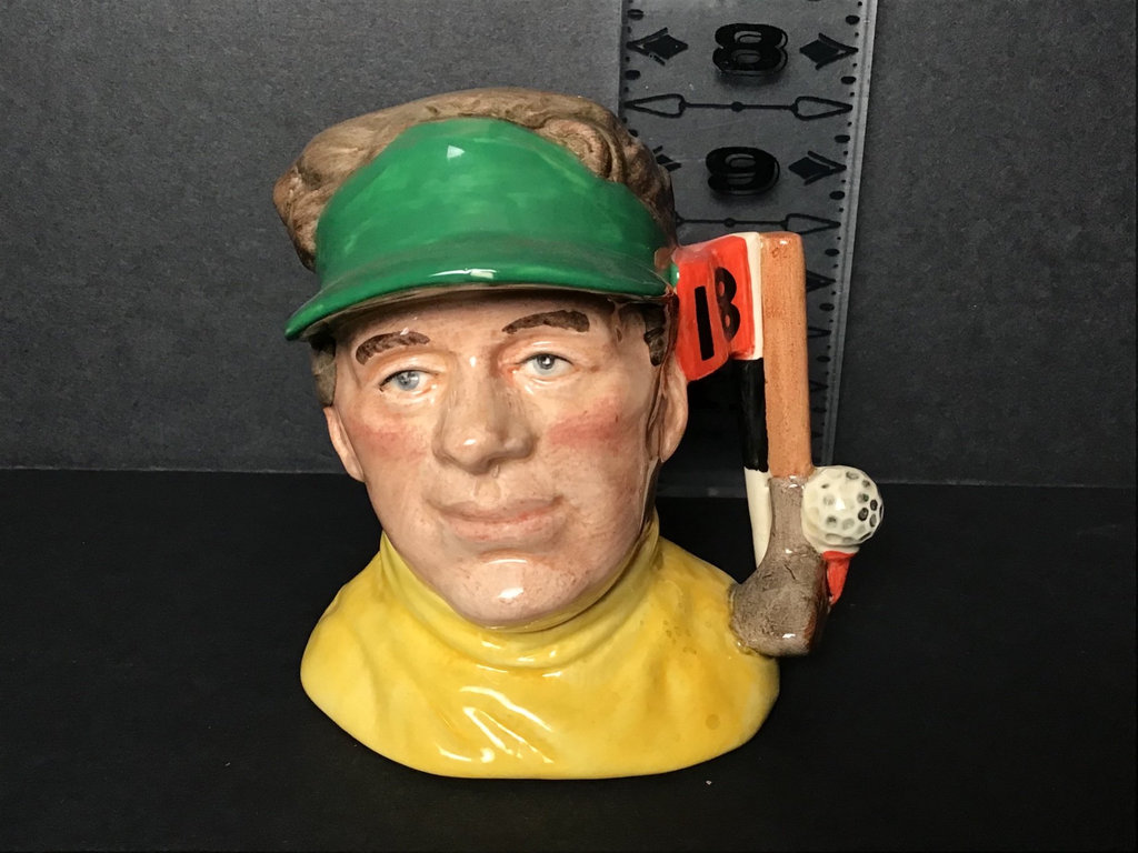 Royal Doulton Small Character Jug - Golfer - image 1 of 4
