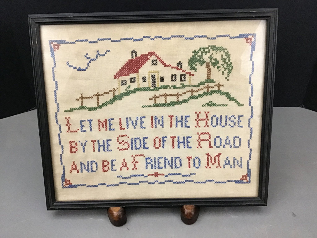 Vintage Framed Samplers - image 3 of 7