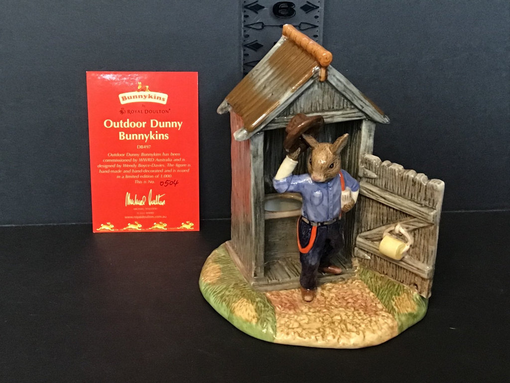Royal Doulton Bunnykins - Outdoor Dunny - image 1 of 7