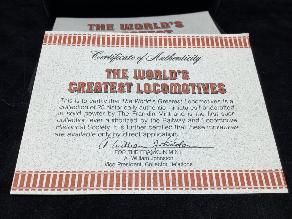 Franklin Mint - The World’s Greatest Locomotives - image 1 of 14
