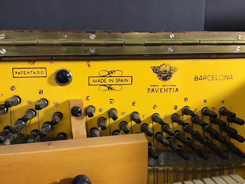 Vintage Faventia Barrel / Street Piano - image 8 of 13