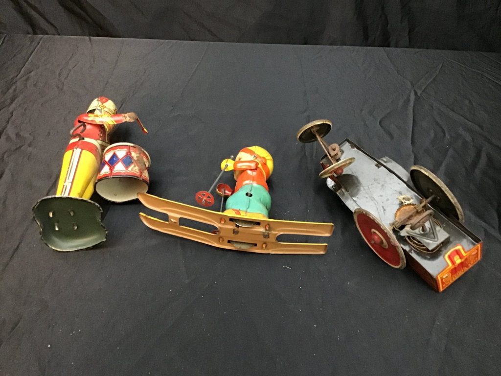 Vintage Tin Toys and Tin Whistles - image 4 of 6