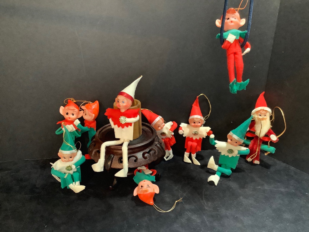 Vintage Mini Elfs on the Shelf - image 2 of 7