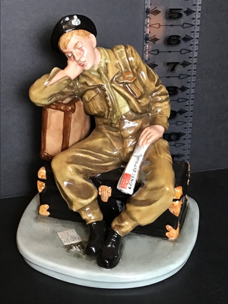 Royal Doulton Figurine - The Railway Sleeper - image 1 of 5