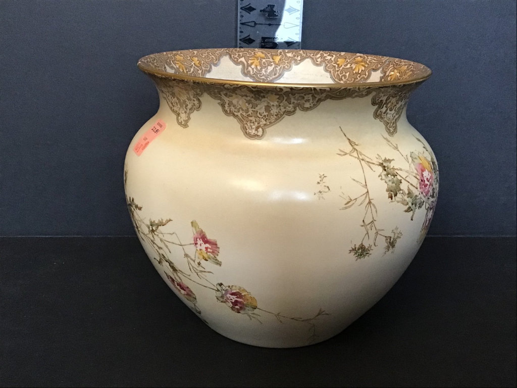 Burslem Royal Doulton Floral Vase and Pitcher - image 4 of 14