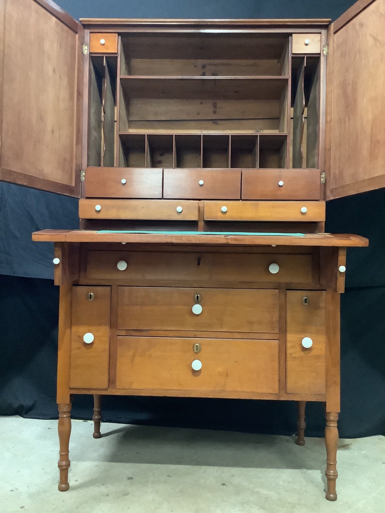 Cherry Secretary or Butler's Desk - image 2 of 5