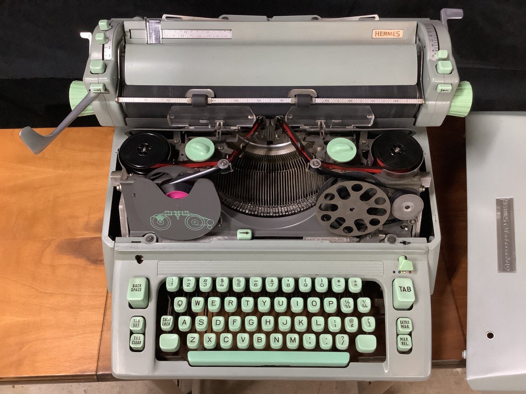 Hermes Typewriter and Desk - image 5 of 7