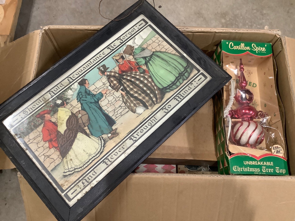 Vintage Christmas Ornaments - image 1 of 12