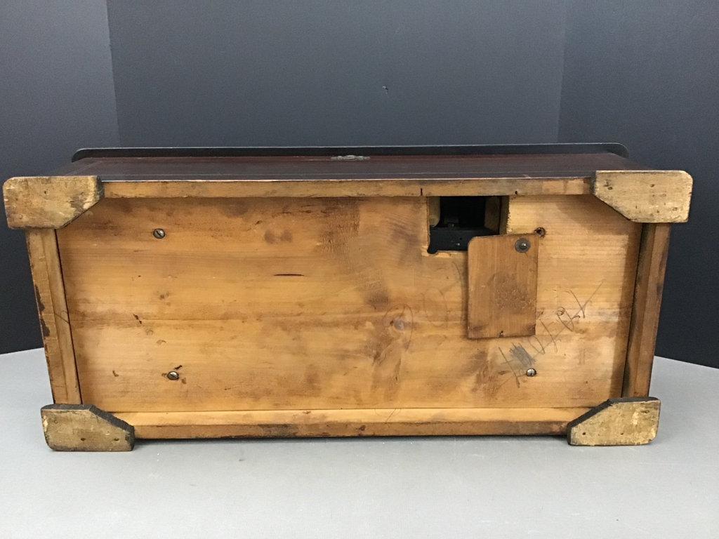 Vintage Cylinder Music Playing Box - image 6 of 8