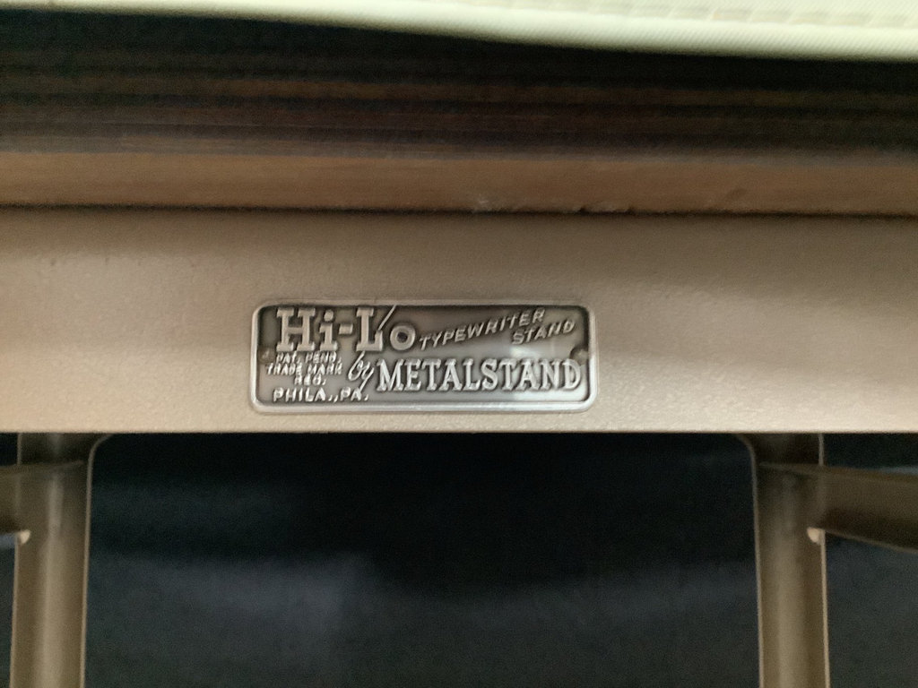 Hermes Typewriter and Desk - image 7 of 7