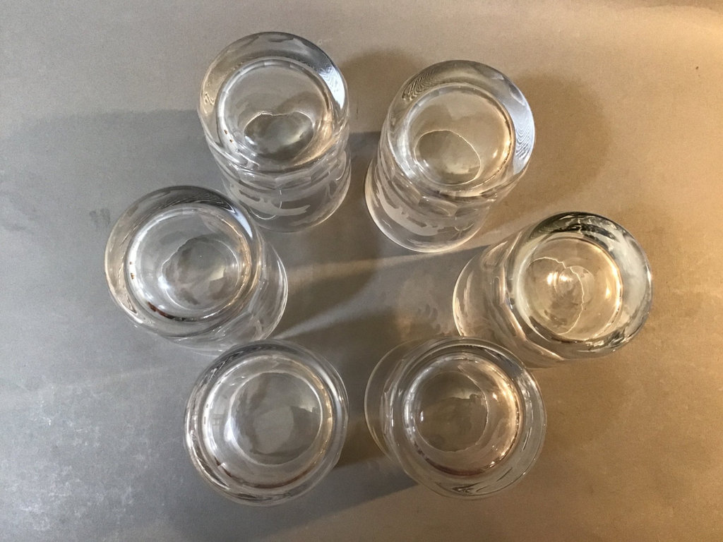 Queen Lace Crystal Double Old Fashioned Safari Glasses - image 2 of 8