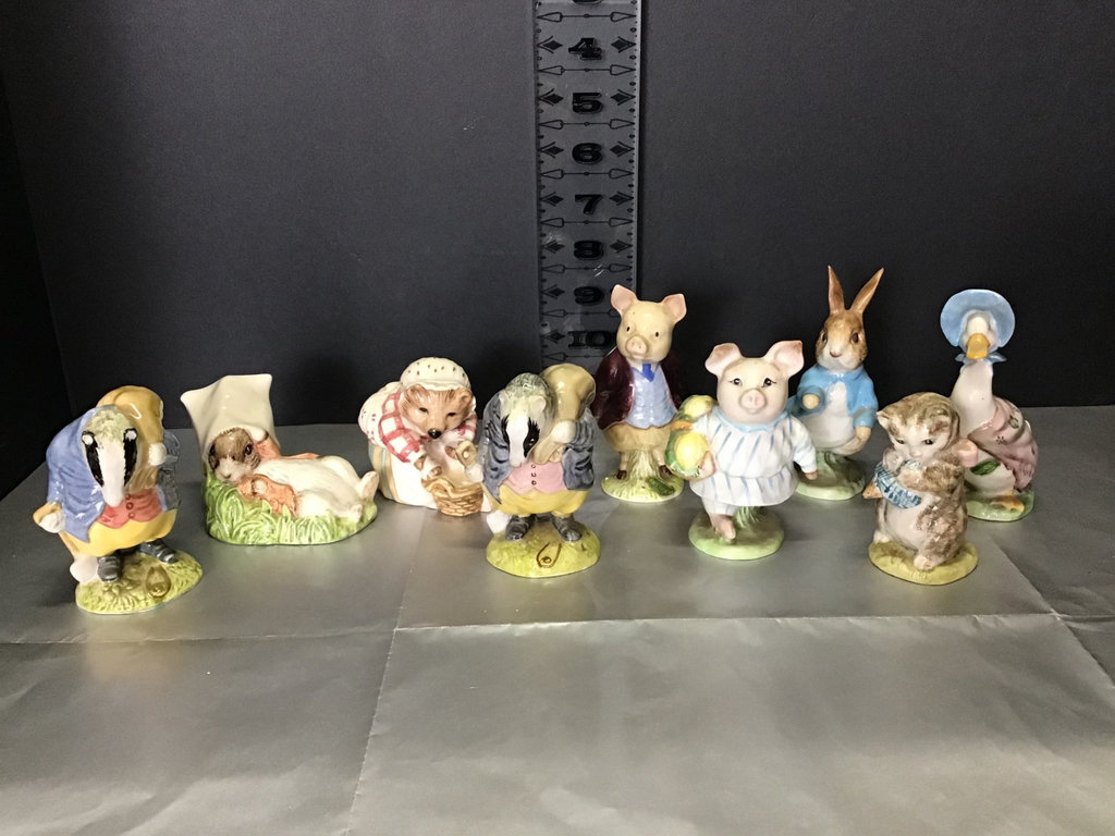 Beatrix Potter Figurines - Royal Albert, Royal Doulton, Beswick - image 1 of 21