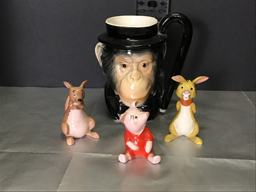 Chimp Jug & Poo Figurines - image 1 of 13