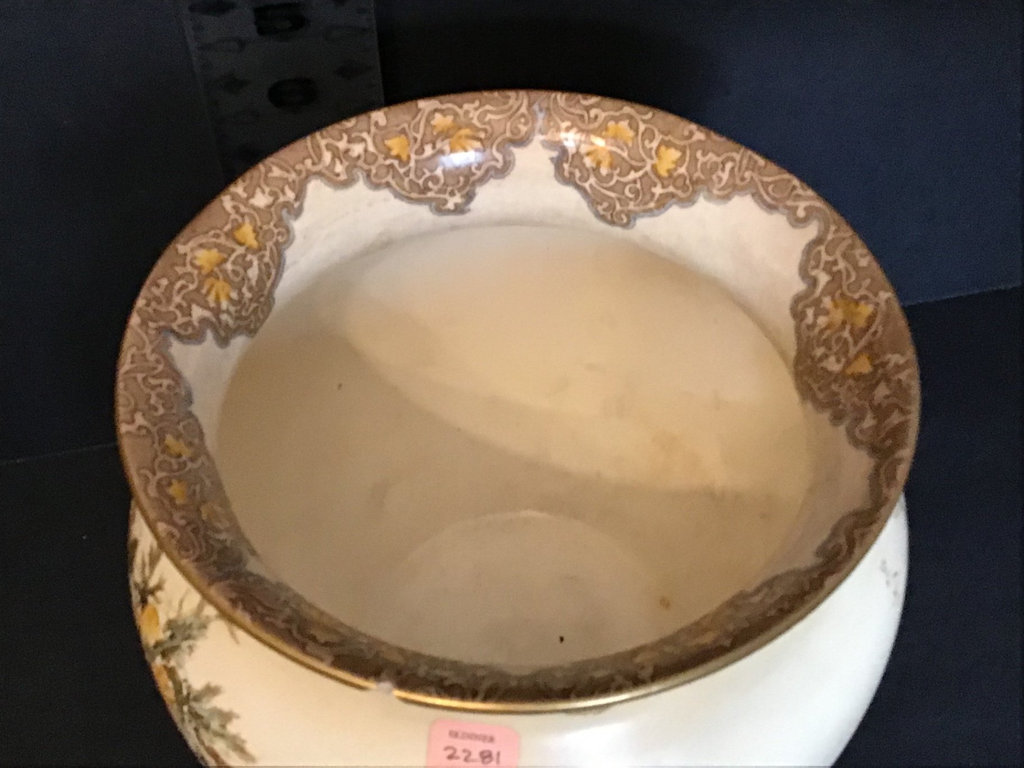 Burslem Royal Doulton Floral Vase and Pitcher - image 6 of 14